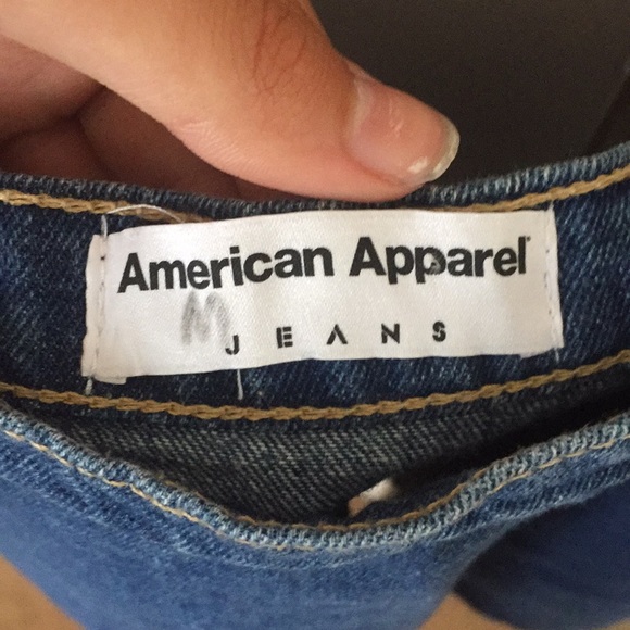 American Apparel Jean skirt - Picture 2 of 2